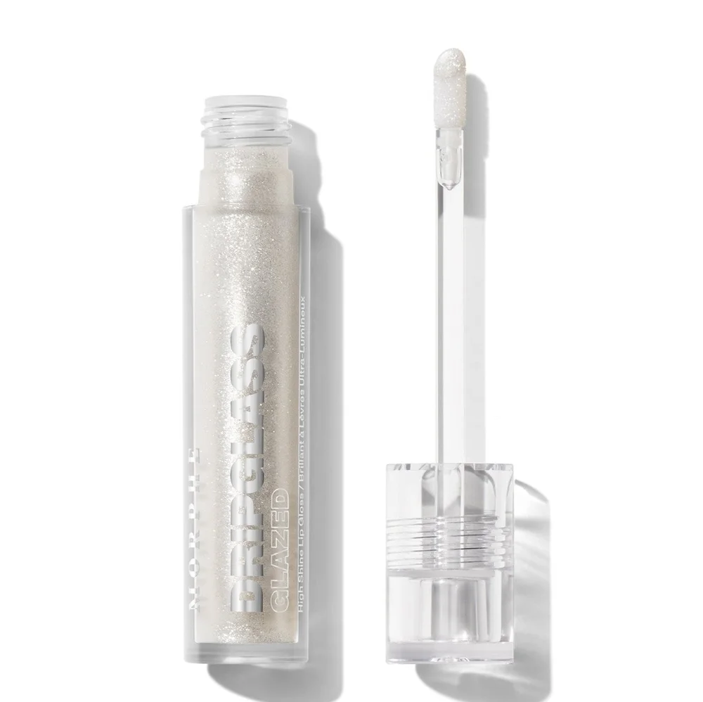 Morphe Limited Edition Dripgloss Lipgloss Starglaze-Holographic Silver Shimmer